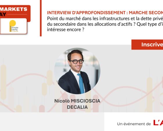 Nicolò Miscioscia au Private Markets Day à Paris