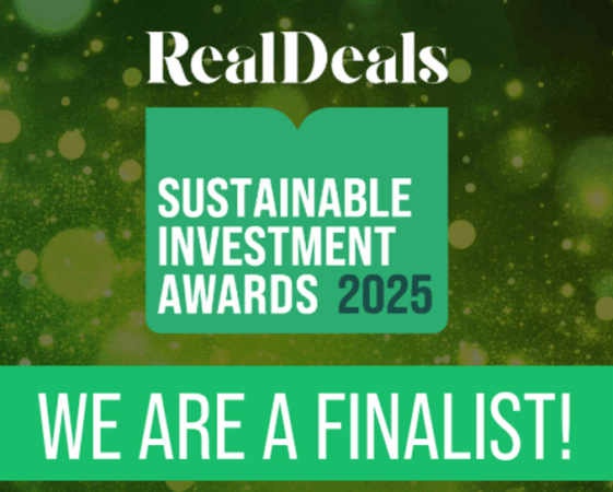 DECALIA shortlisted for the Real Deals Sustainable Investment Awards 2025