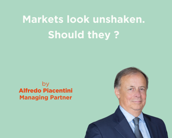 Why Markets Appear Unshaken